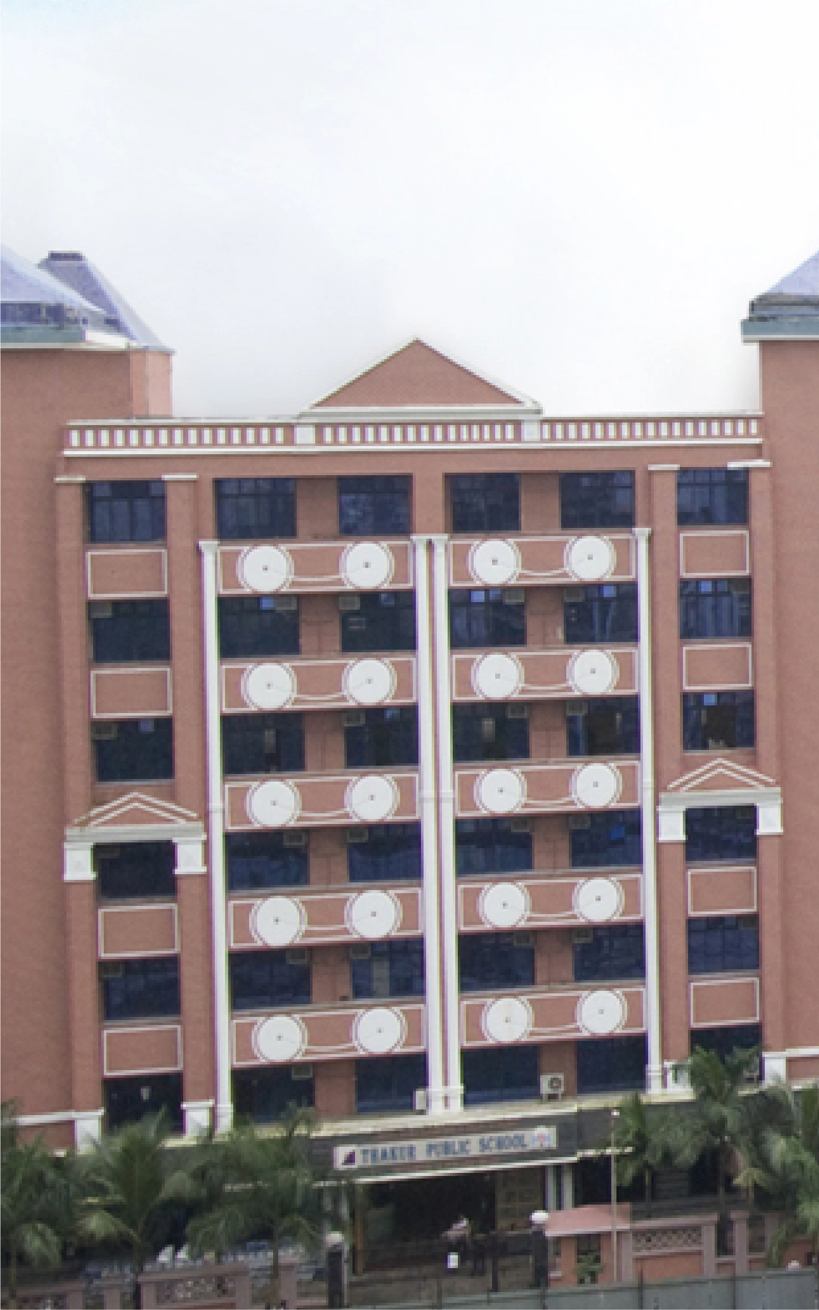 Modern campus environment