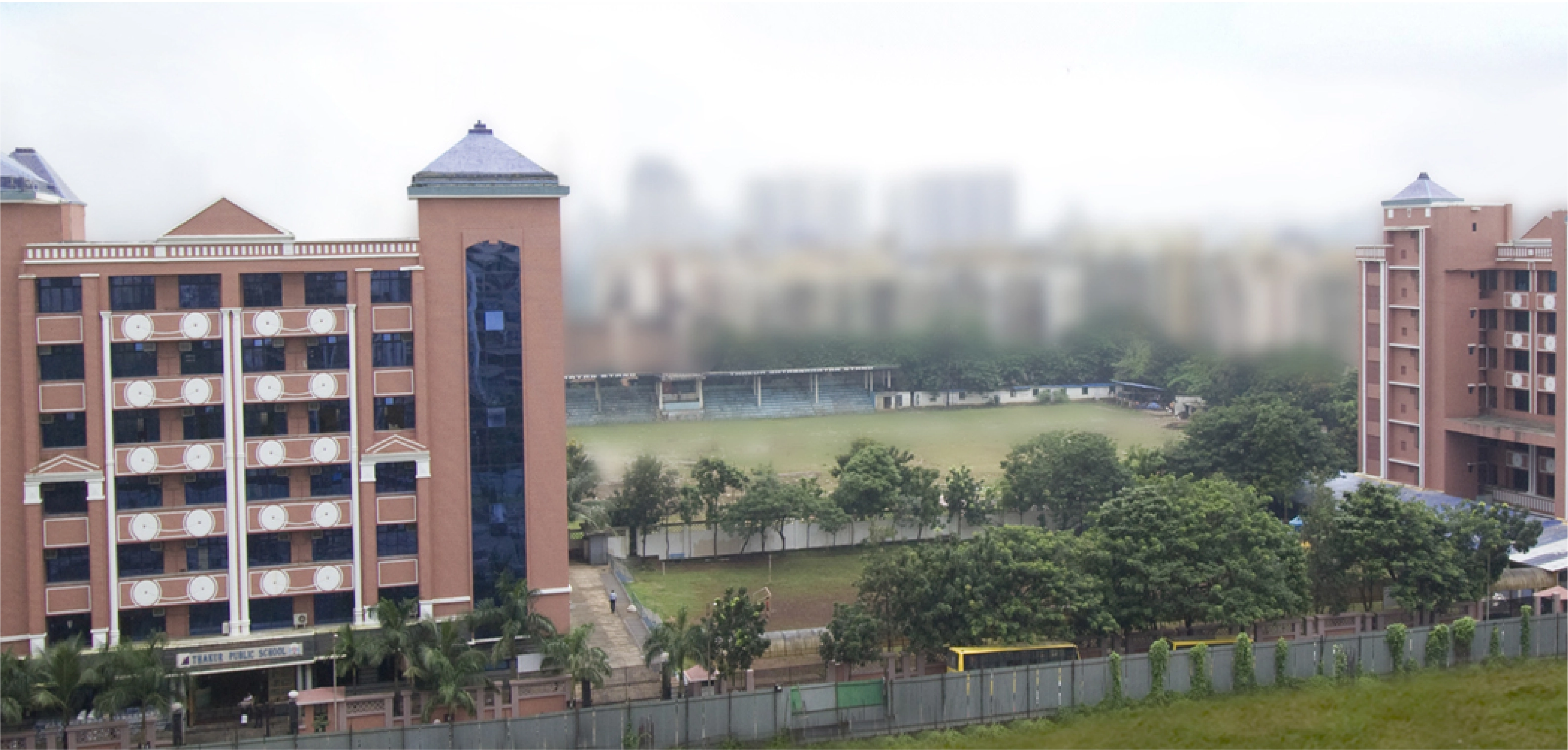 Modern campus environment